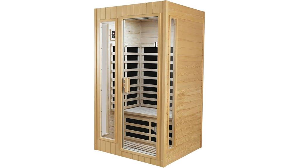 home infrared sauna with bluetooth