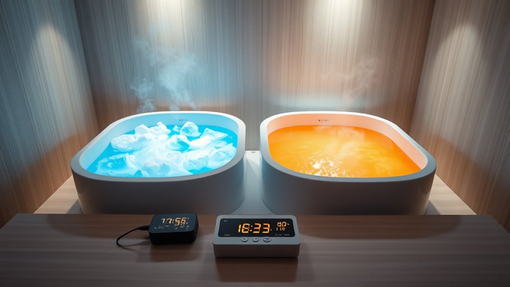 hot cold alternating therapy