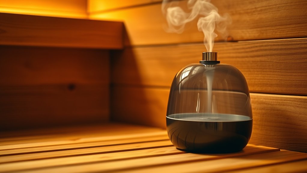 humidifiers regulate sauna humidity