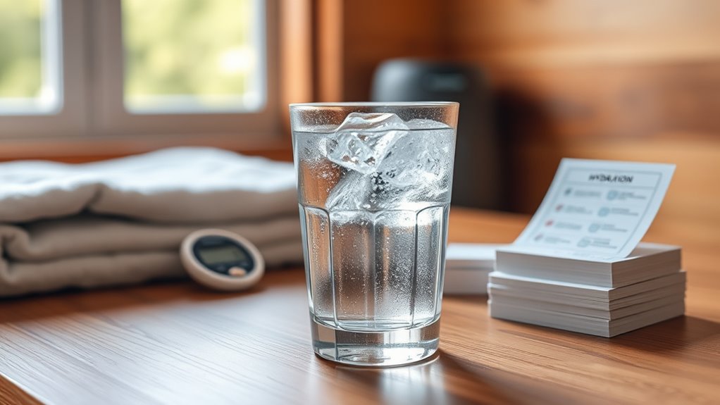 hydrate for sauna recovery