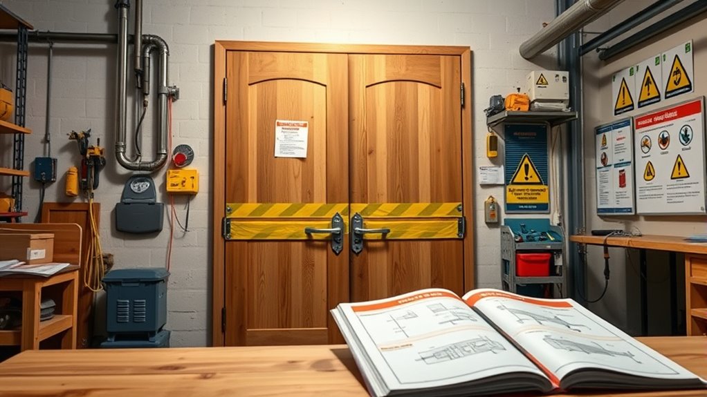 identify safety warning symbols