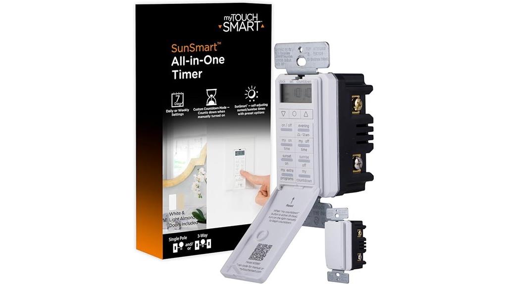 in wall digital timer