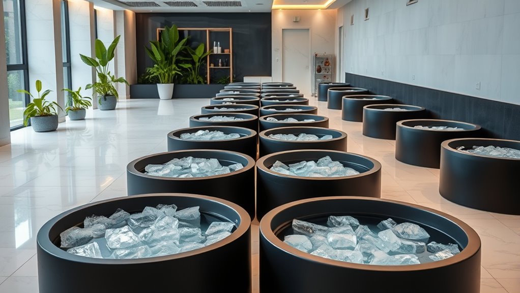 indoor cold plunge tubs