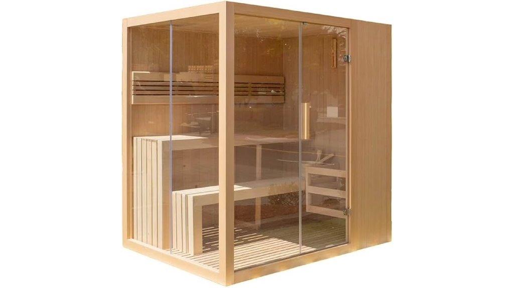 indoor sauna model
