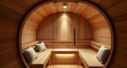 indoor sauna spa luxury