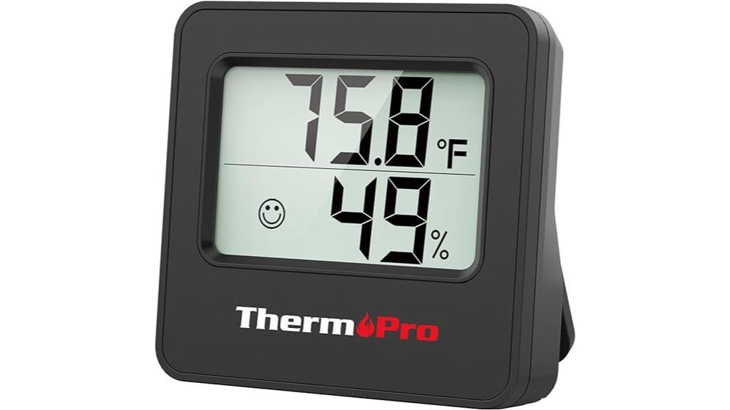 indoor temperature and humidity