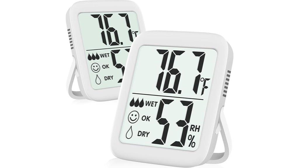 indoor temperature humidity monitors