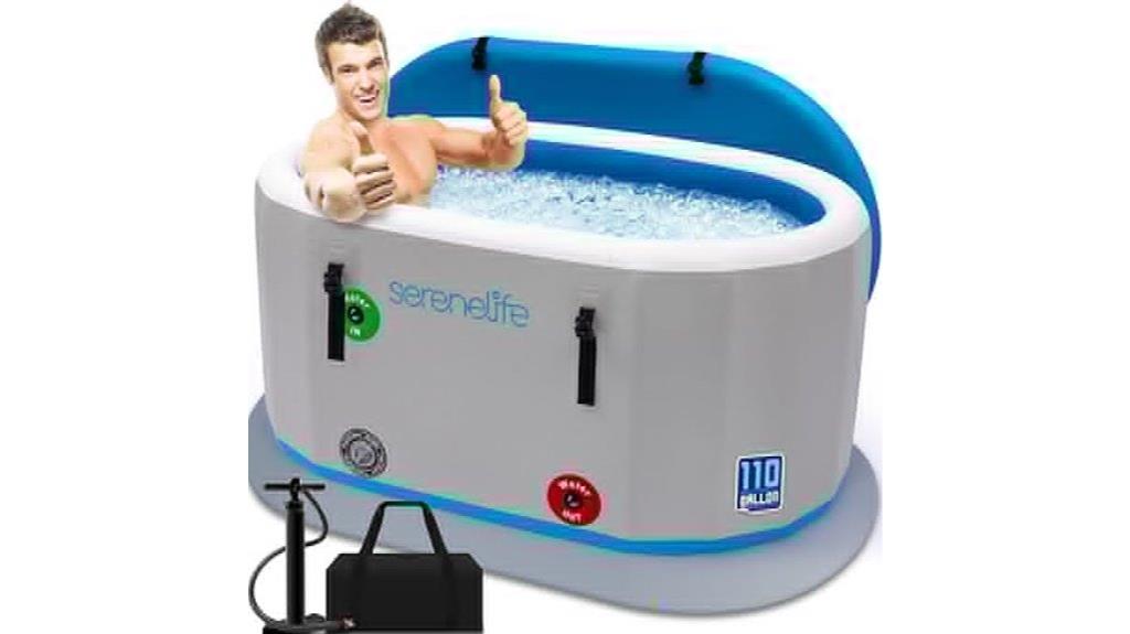 inflatable cold plunge tub