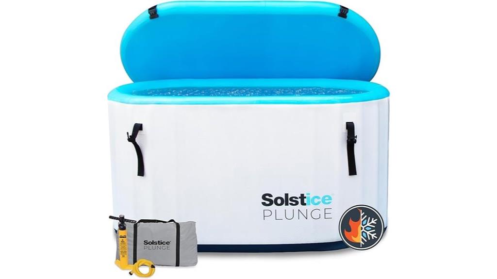 inflatable cold tub for two