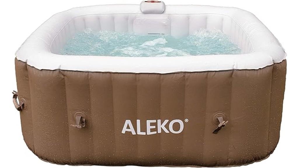 inflatable hot tub