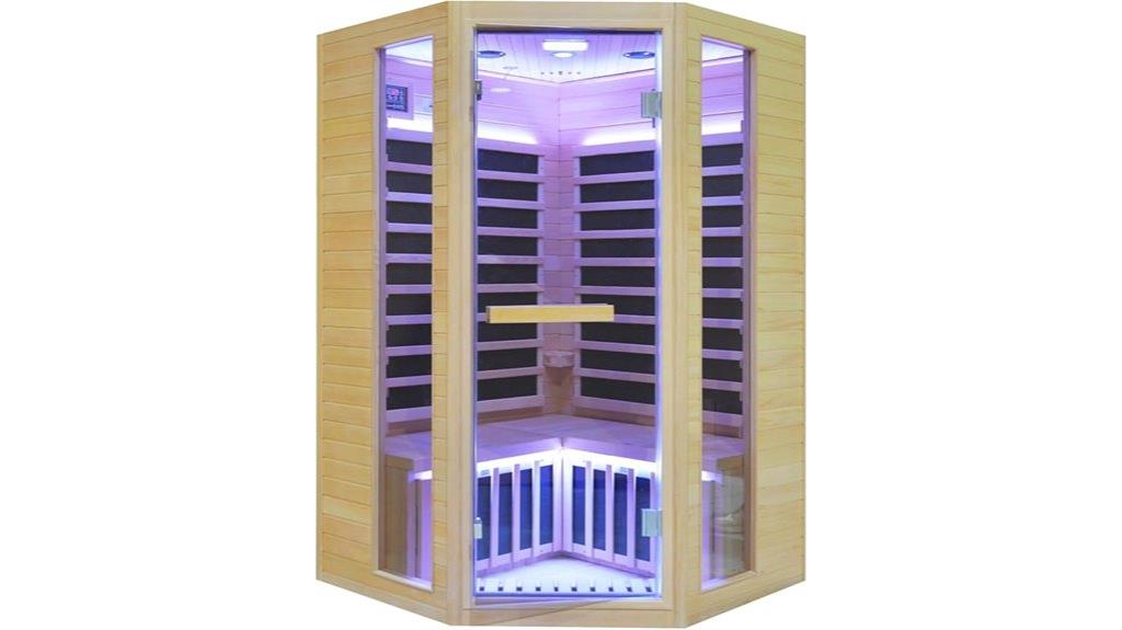 infrared sauna bluetooth lcd