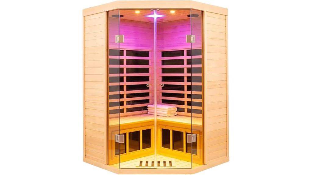 infrared sauna with app