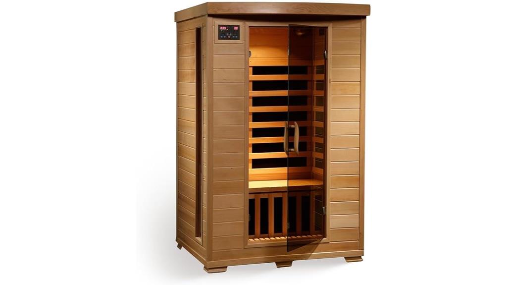 infrared sauna with chromotherapy