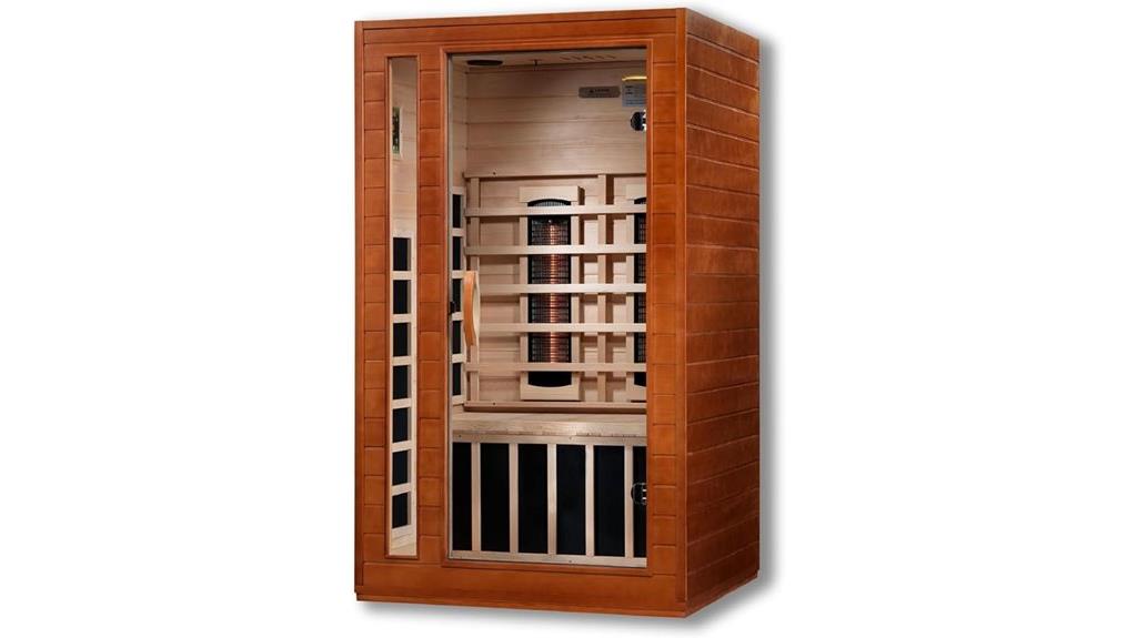 infrared sauna with chromotherapy