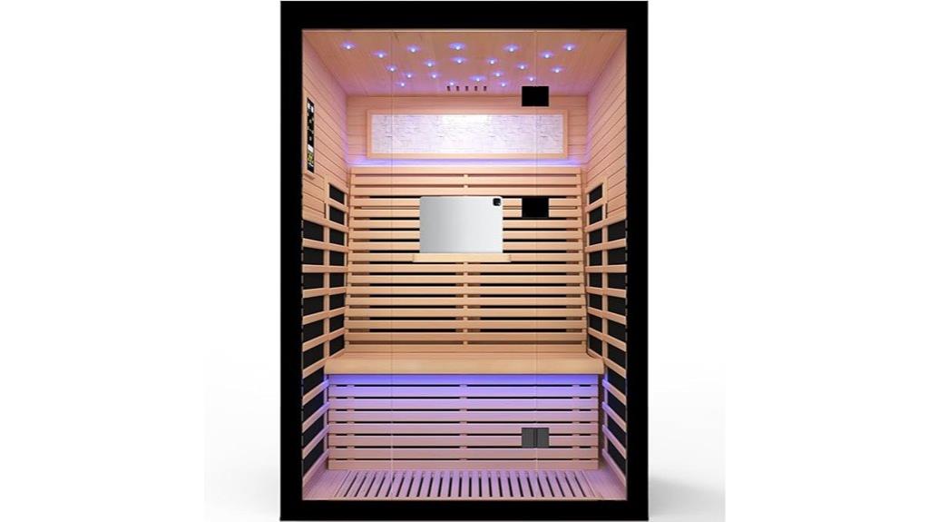 infrared sauna with oxygen