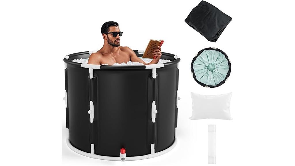 large 66 gallon cold tub