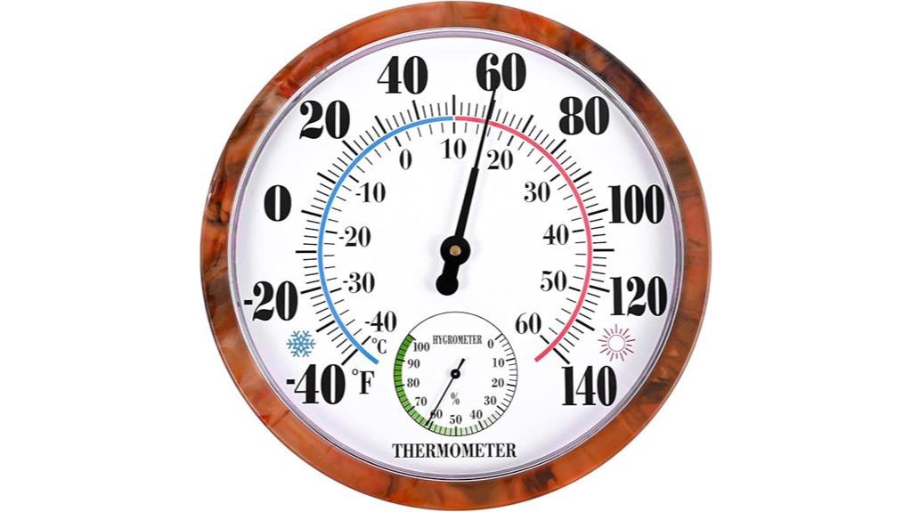 large no battery thermometer