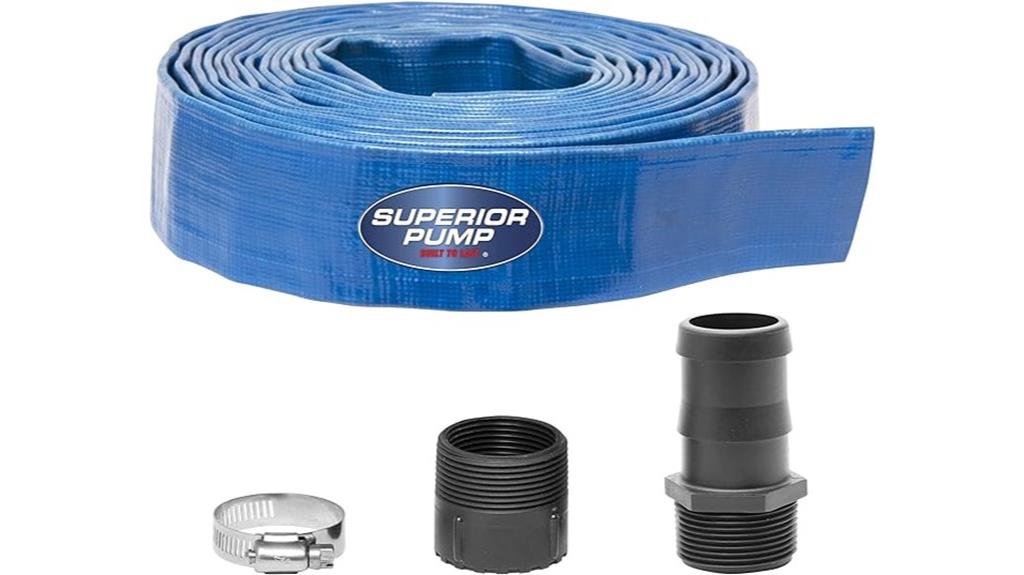 lay flat discharge hose kit