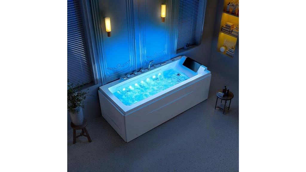 luxury 67 inch jetted tub