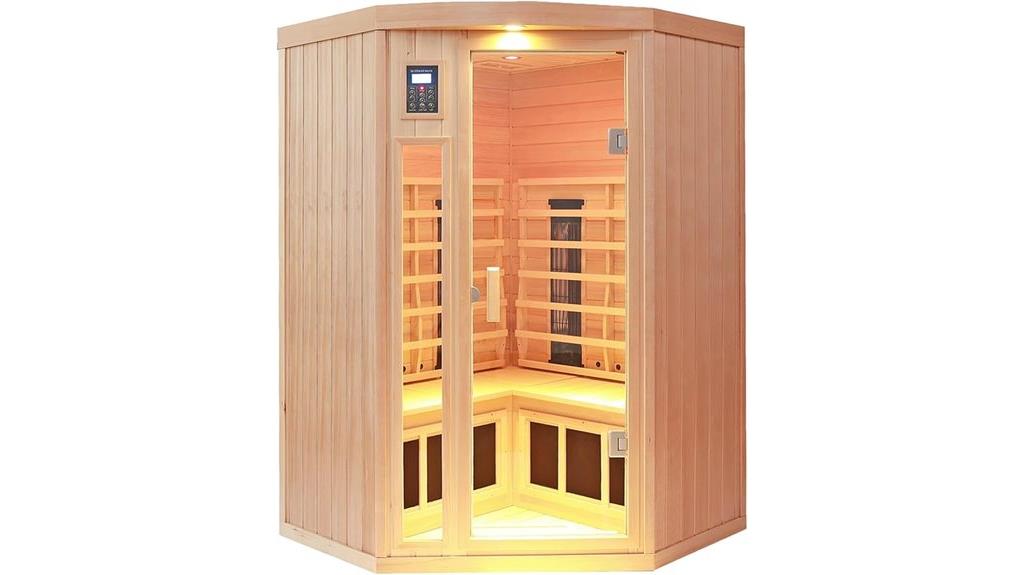luxury bluetooth sauna experience