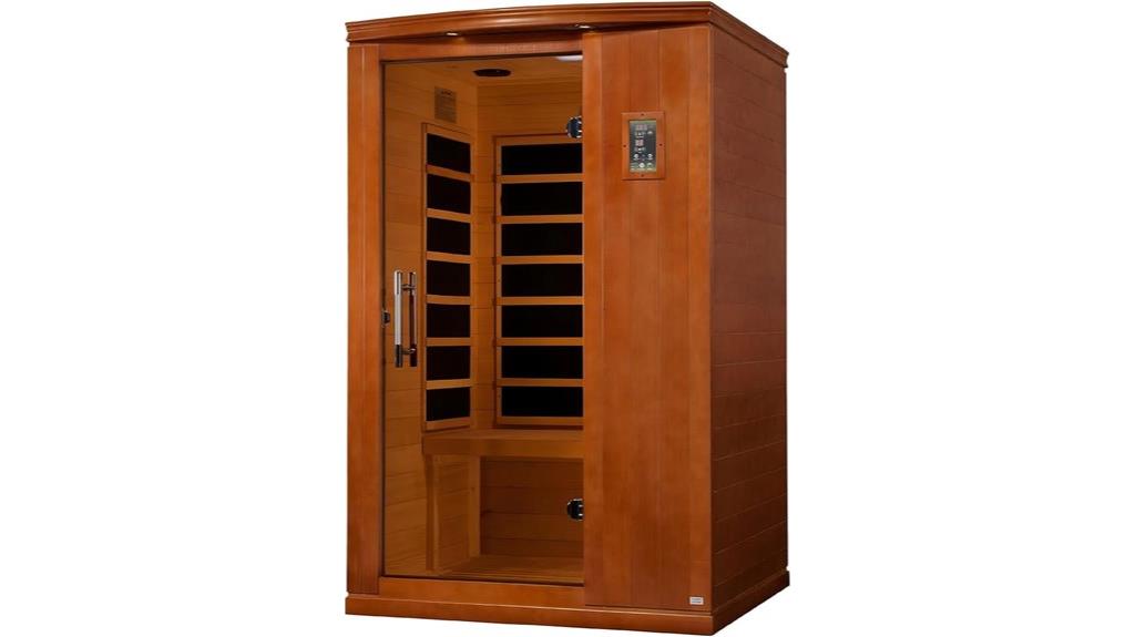 luxury infrared sauna experience