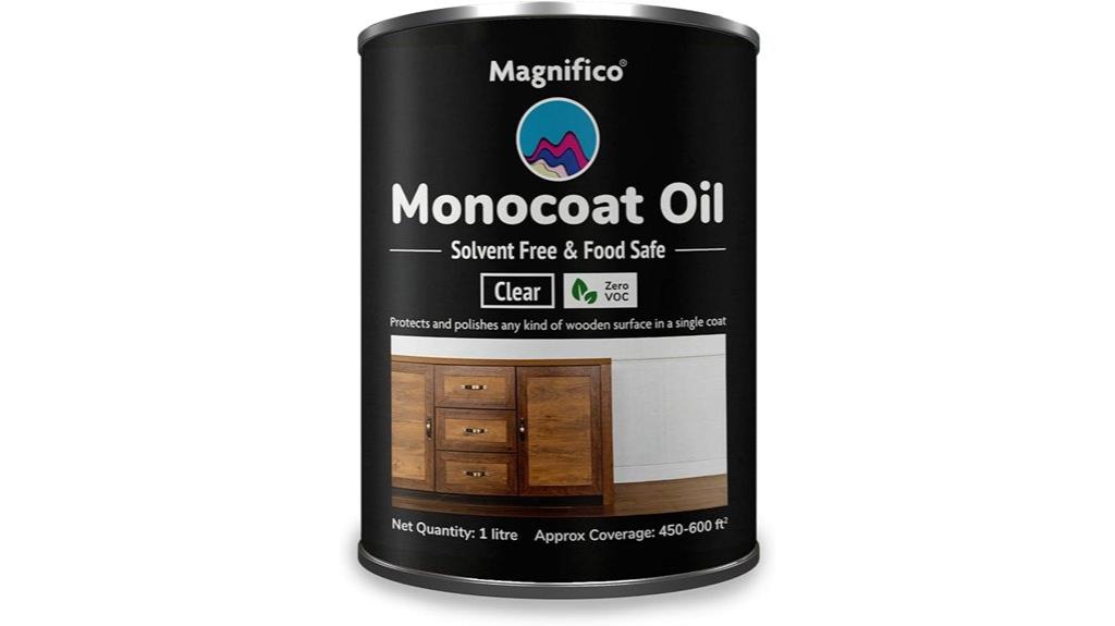 magnifico wood stain oil