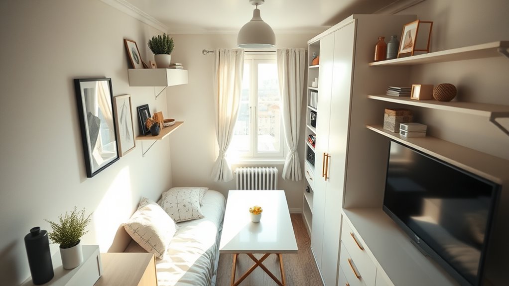 maximize space with simplicity