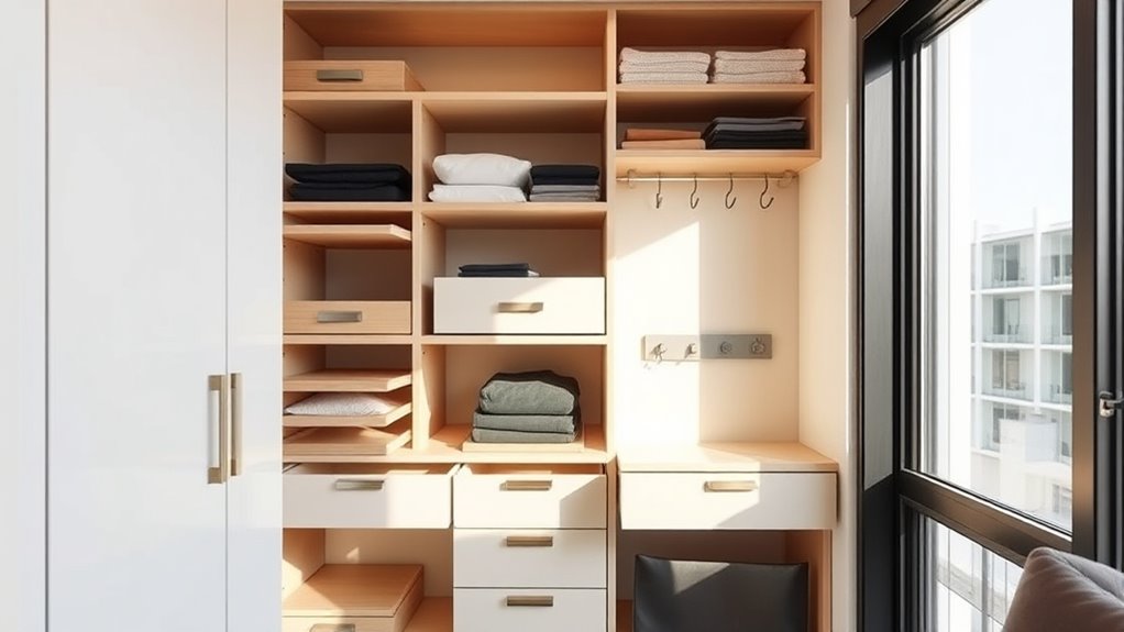maximize vertical accessible storage