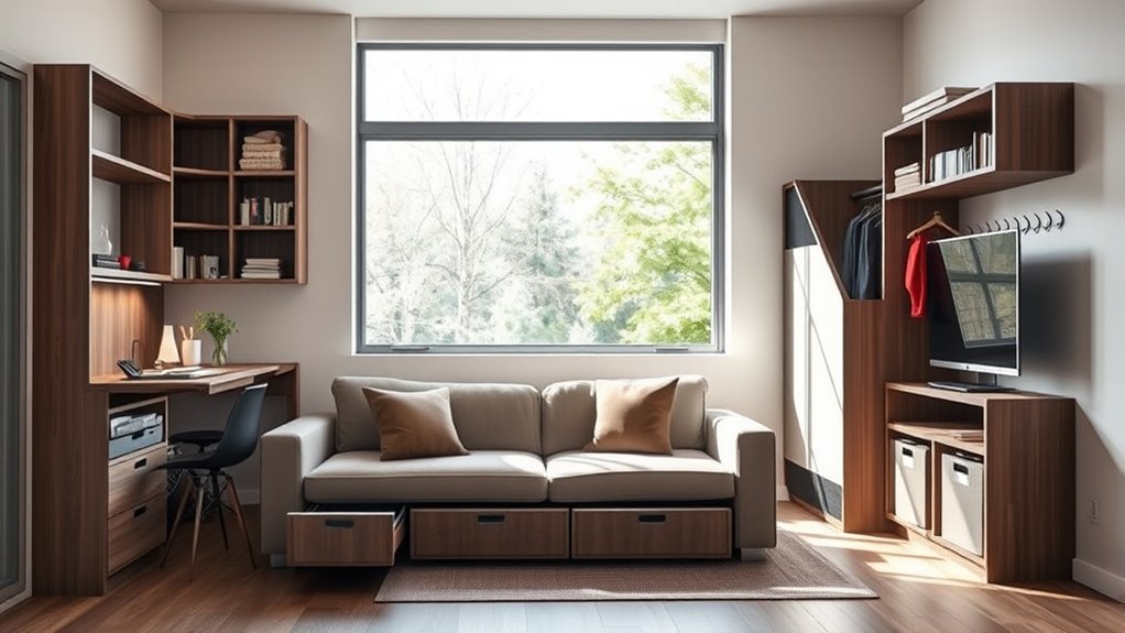 maximize vertical multi functional storage