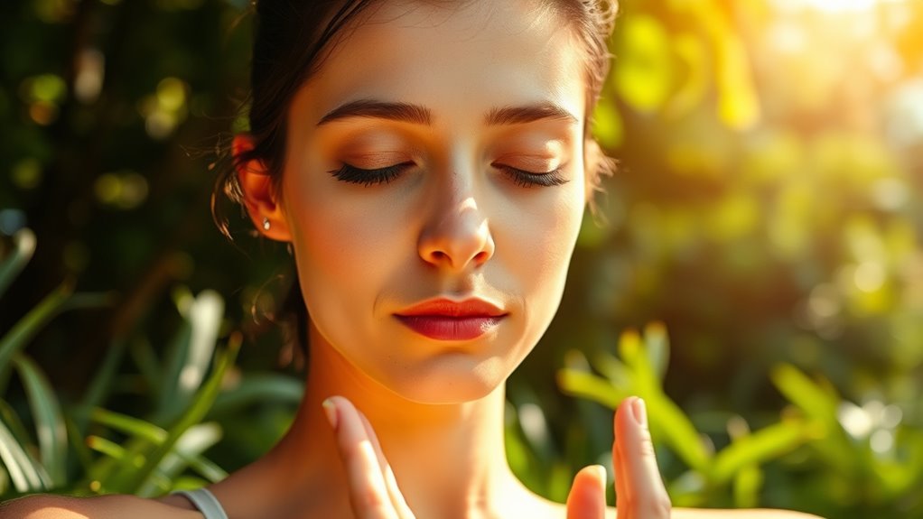 mindful breathing reduces heat fatigue