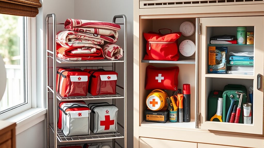 multifunctional space saving safety