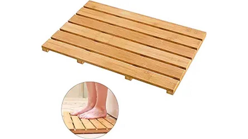 non slip waterproof bath mat