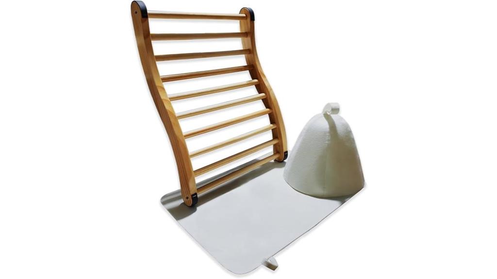 non toxic cedar sauna accessories