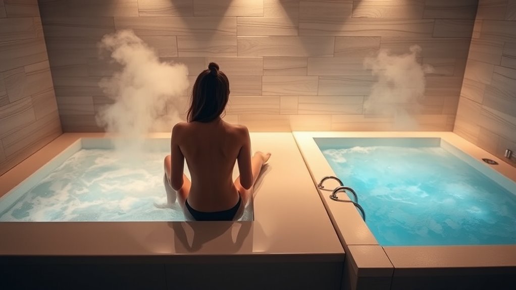 optimal contrast therapy timing