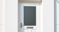 optimal door placement reduces heat loss