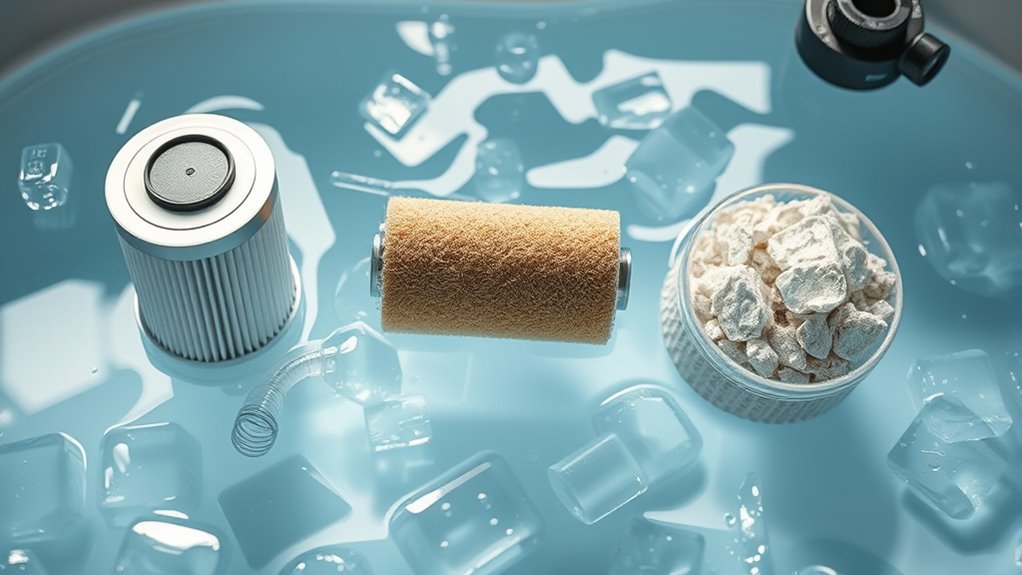 optimal pump filter setup