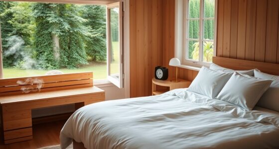 optimal sleep sauna timing