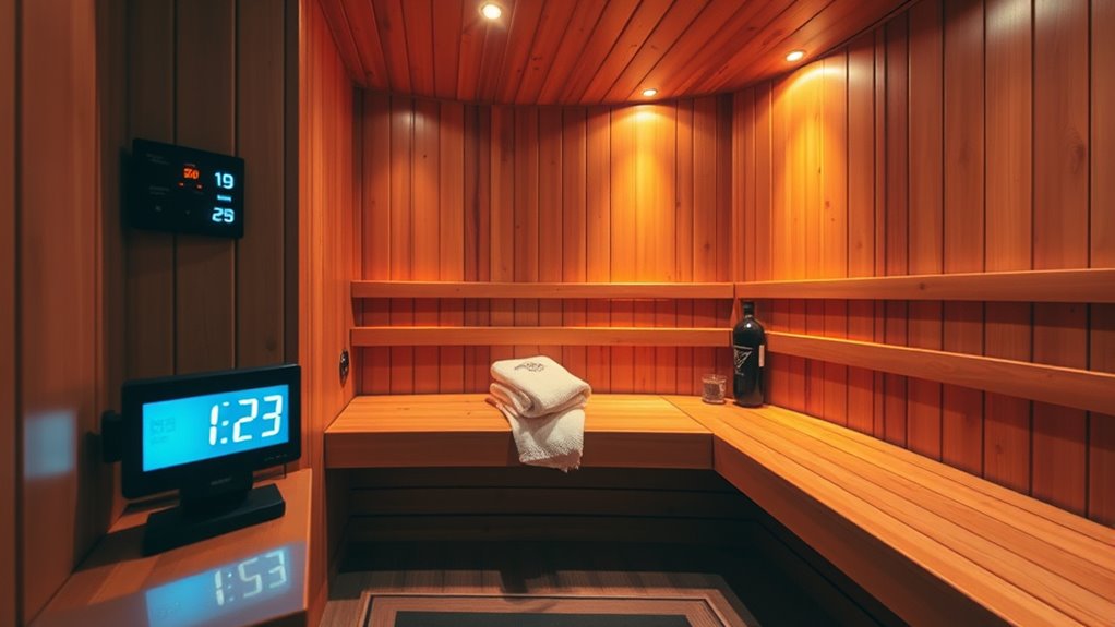 optimize sauna fitness timing