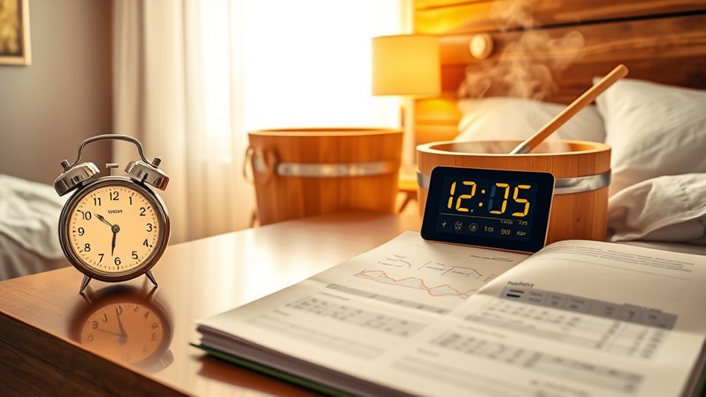 optimize sleep sauna timing
