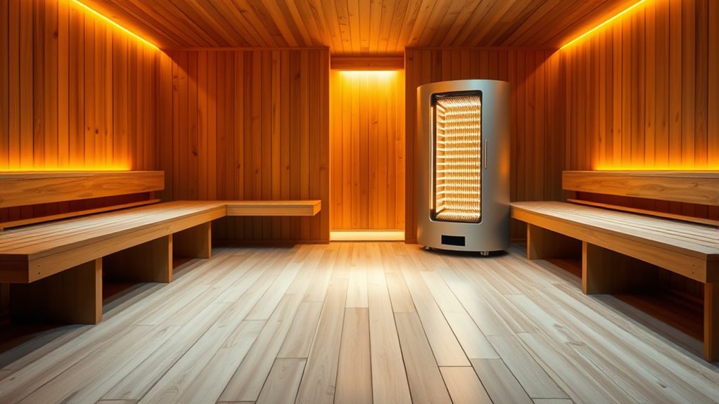 optimizing sauna heating efficiency