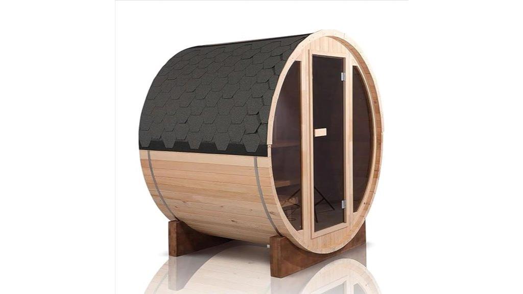 outdoor sauna for multiple