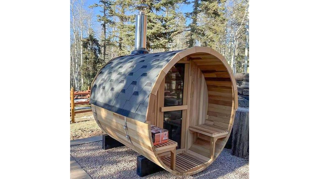 outdoor sauna porch options
