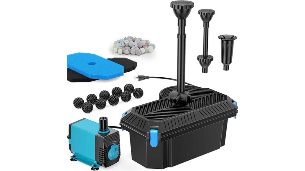 pond filter pump kit