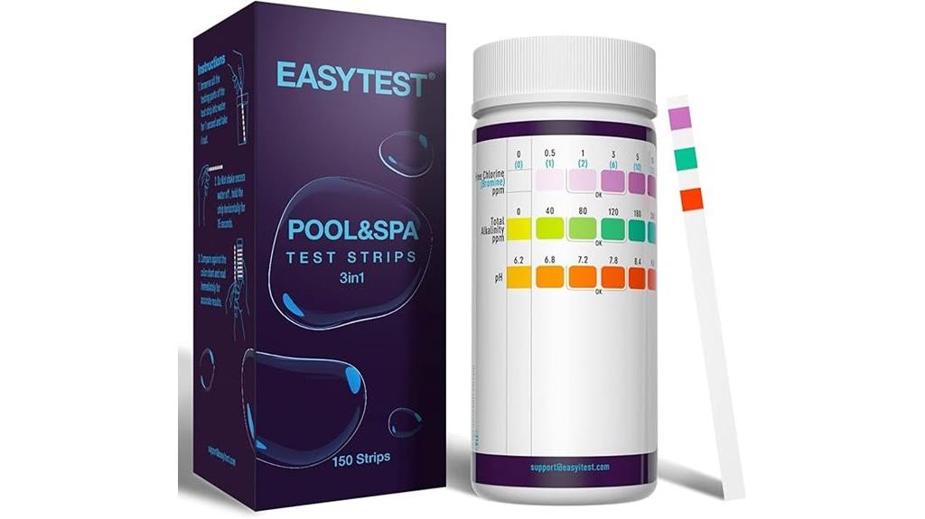 pool and spa test strips