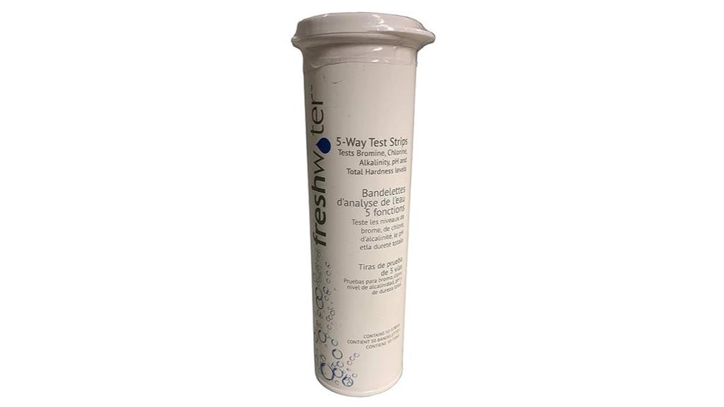 portable hot spring test strips