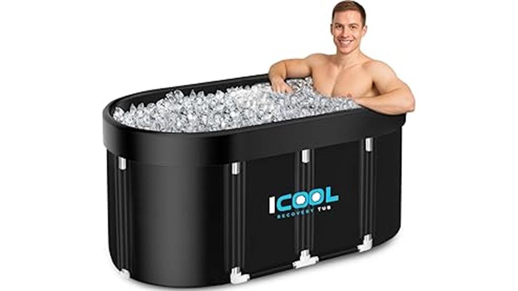 portable oval ice bath