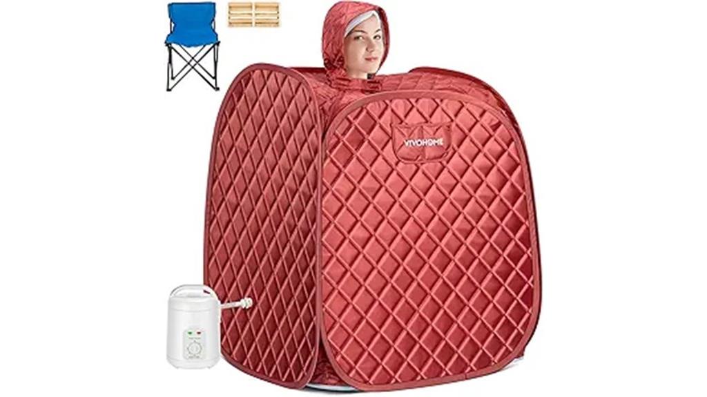 portable personal steam sauna