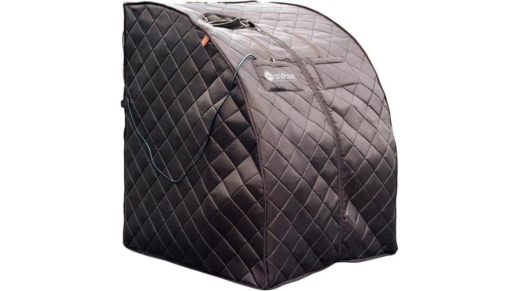 portable sauna cabin deluxe