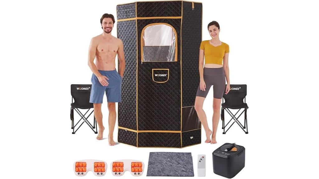 portable sauna for two