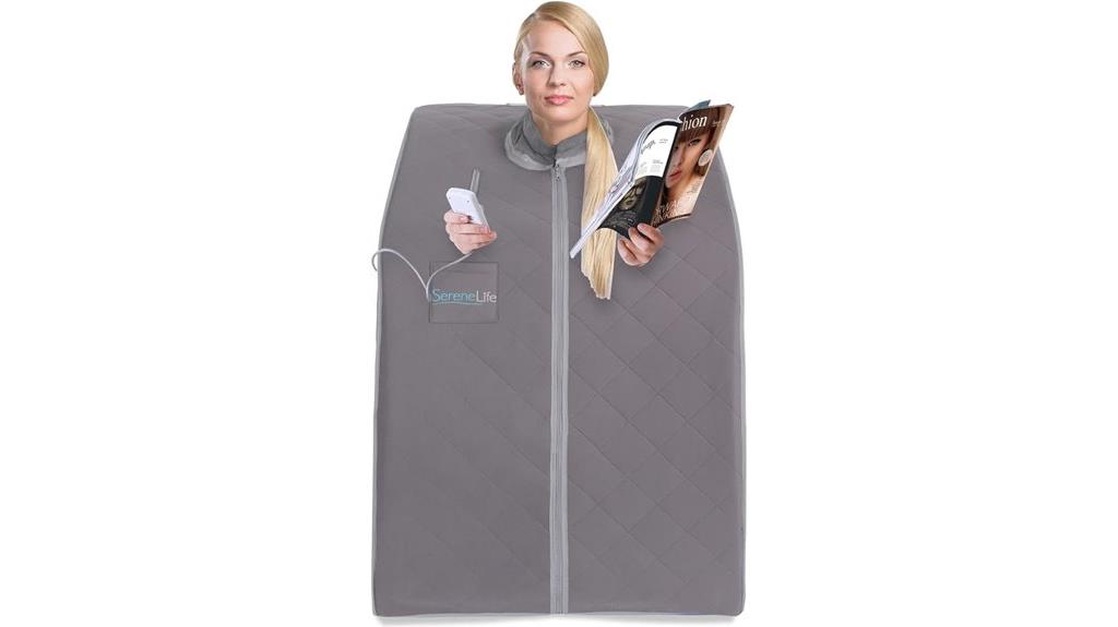 portable sauna with accessories